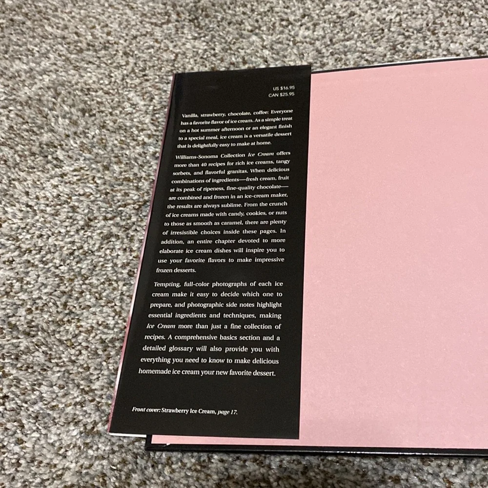 Williams-Sonoma Ice Cream Book!